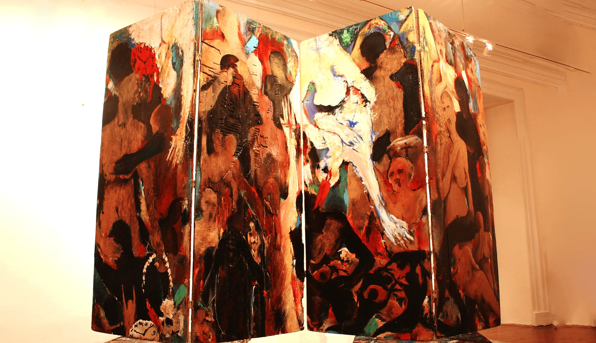 First Chapter - Last by Rupert Piggott - Acrylic on Plywood