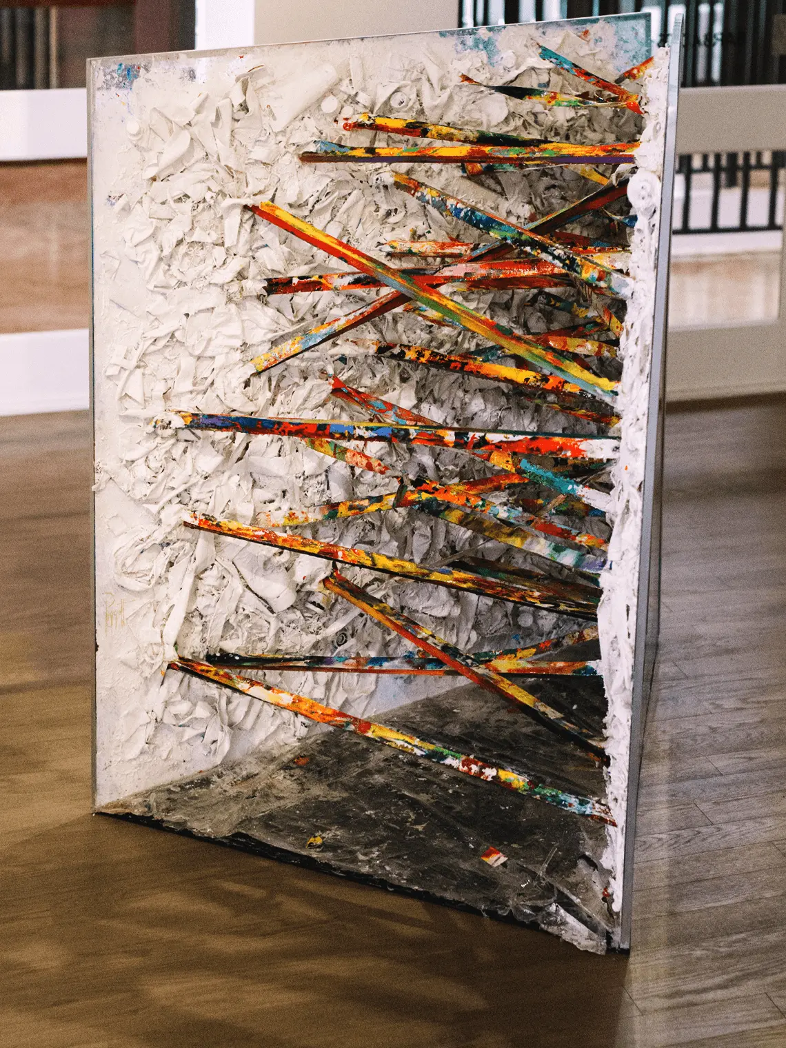 Il Libro Della Vita by Rupert Piggott - Mixed media on perspex panels